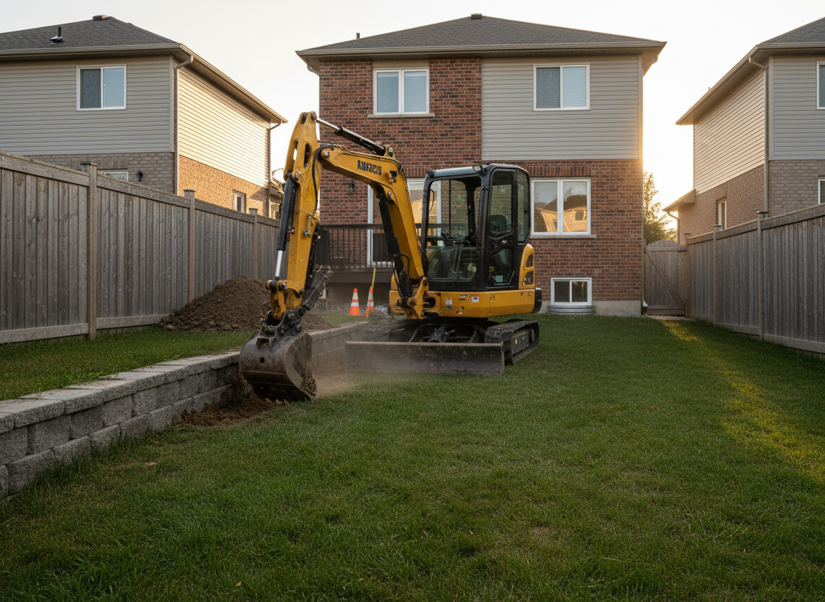 Mini-excavatrice Gesco
