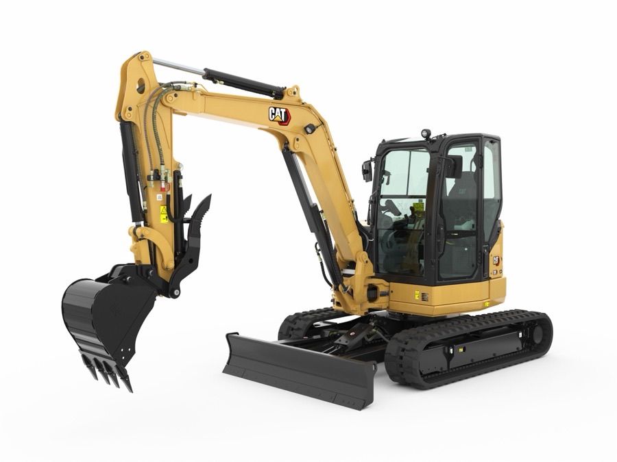 Mini-excavatrice Caterpillar 305,5 de 5,5 tonnes en location avec opérateur